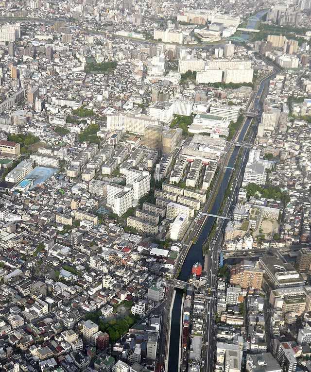 スカイツリーの影 スカイツリーの影