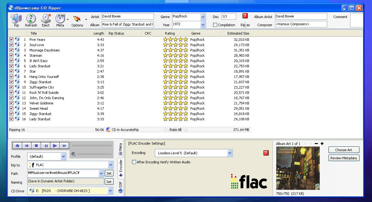 00 dBpoweramp CD Ripper