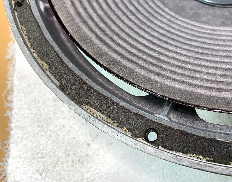 JBL 4343 ウーファー 2231A エッジ交換 フレーム