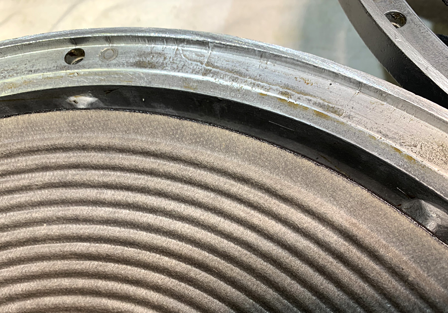 JBL 2231Aエッジ交換