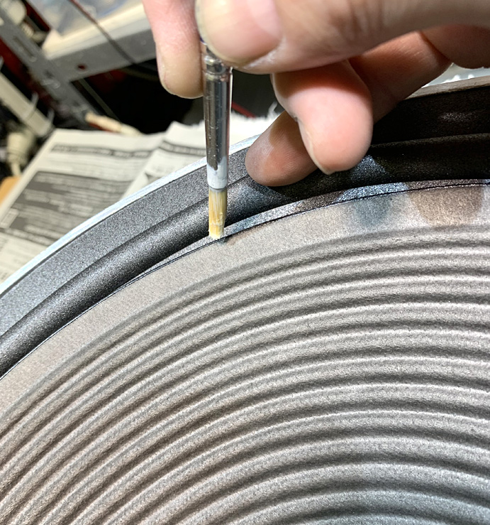 JBL 2231Aエッジ交換