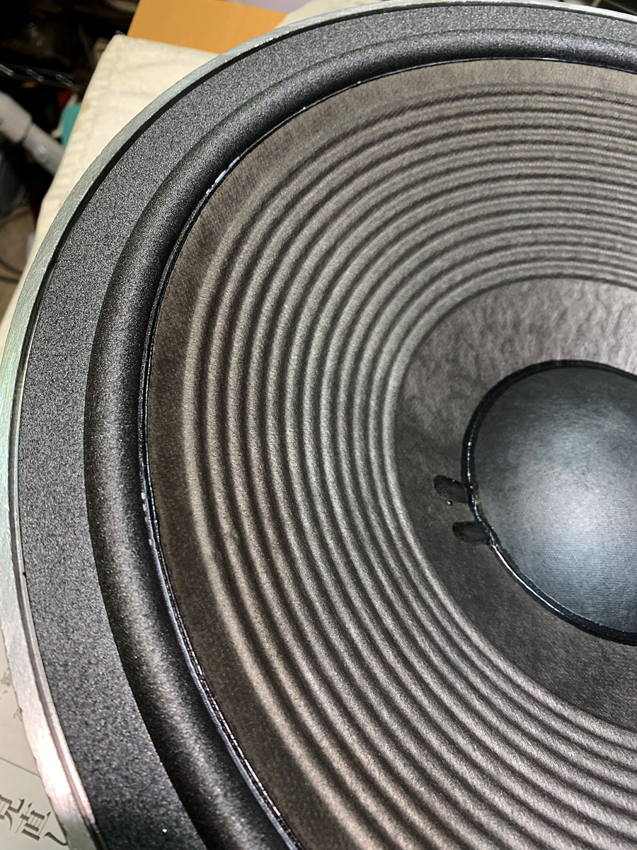 JBL 2231Aエッジ交換