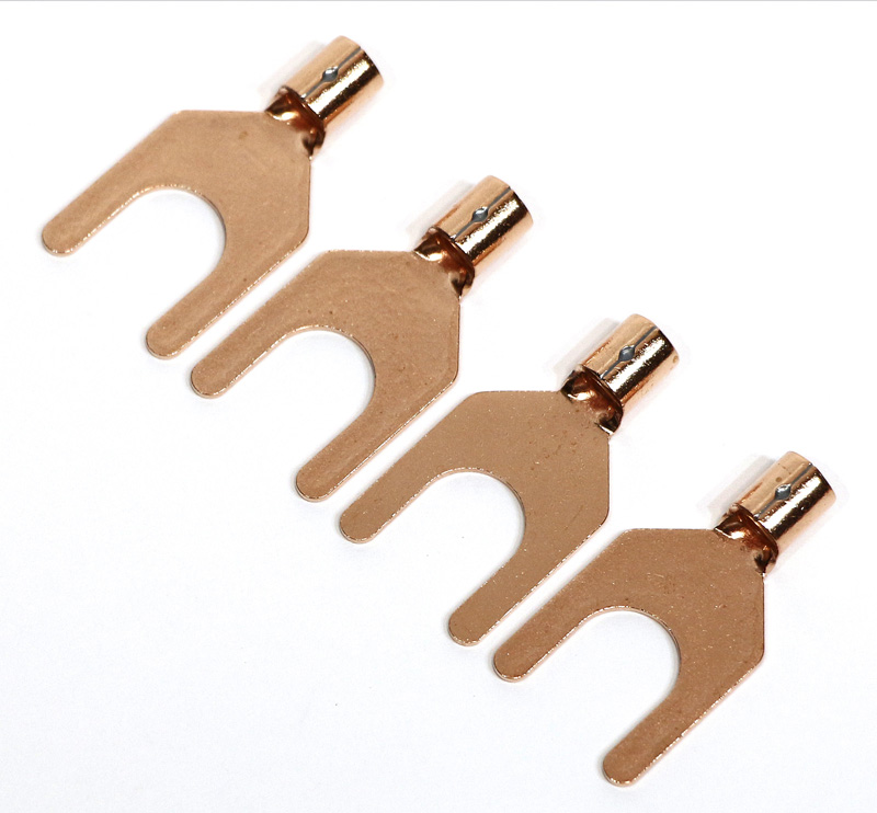 8ｍｍ Yラグ圧着端子 スペード端子 5.5Y-8 4個set