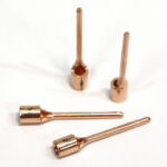 OFC 4N 99.99%Cu 高純度無酸素銅 非メッキ 棒形端子 (TC型端子) TC5.5-21